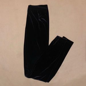 American Apparel velvet leggings
